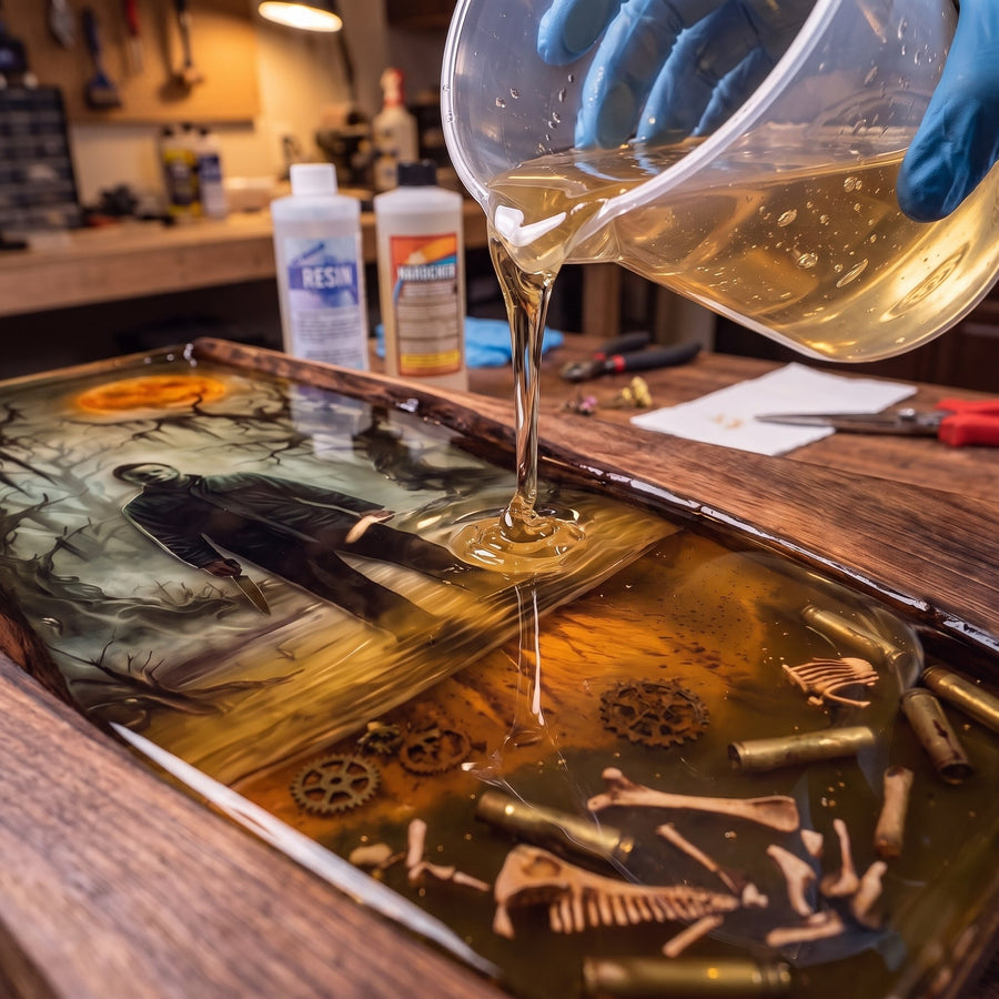 The pour